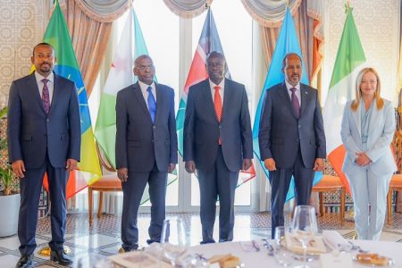 Ethiopia, Italy, Djibouti, Somalia, Kenya convene to establish areas of common interest for structured cooperation
