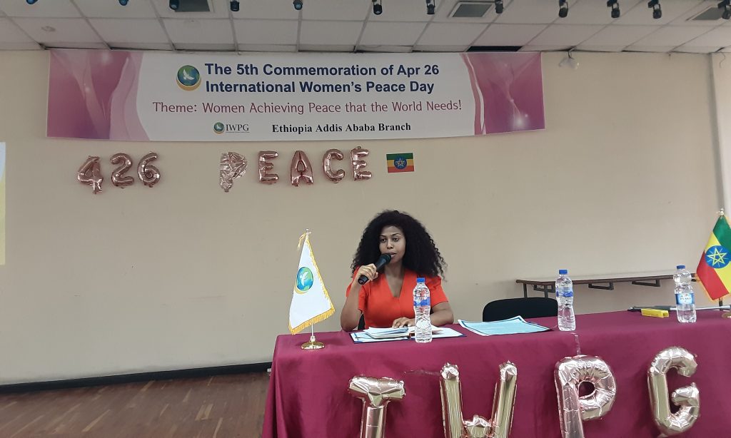 IWPG commemorates 4 26 International Women’s Peace Day in Addis Ababa ...