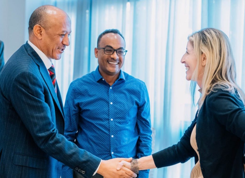 Deputy PM Confers With Head Of Big Win Philanthropy Welcome To Fana 