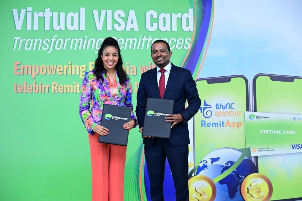 Ethio telecom rolls out Ethiopia’s first-ever wallet-based Virtual Visa ...