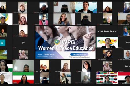 IWPG facilitates Peace Lecturer Training Education targeting Middle Eastern Countries