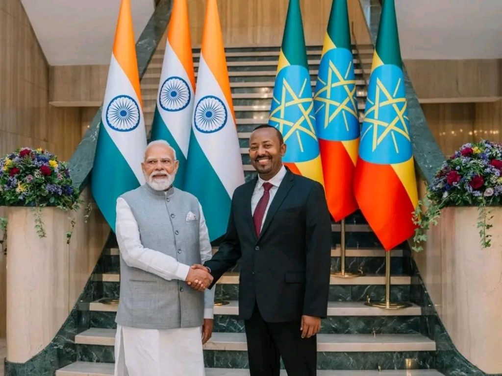 Ethiopia and India Decide to Elevate Their Longstanding Bilateral Relations to Strategic Partnership
