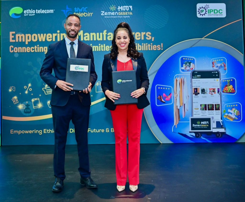 Ethio Telecom and IPDC Join Forces to Digitally Link SEZ Products with Domestic Markets
