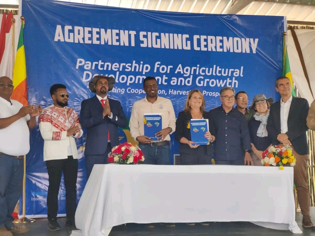 Ethiopia’s Kerchanshe Group, Brazil’s Embrapa Sign Landmark Coffee Technology Pact