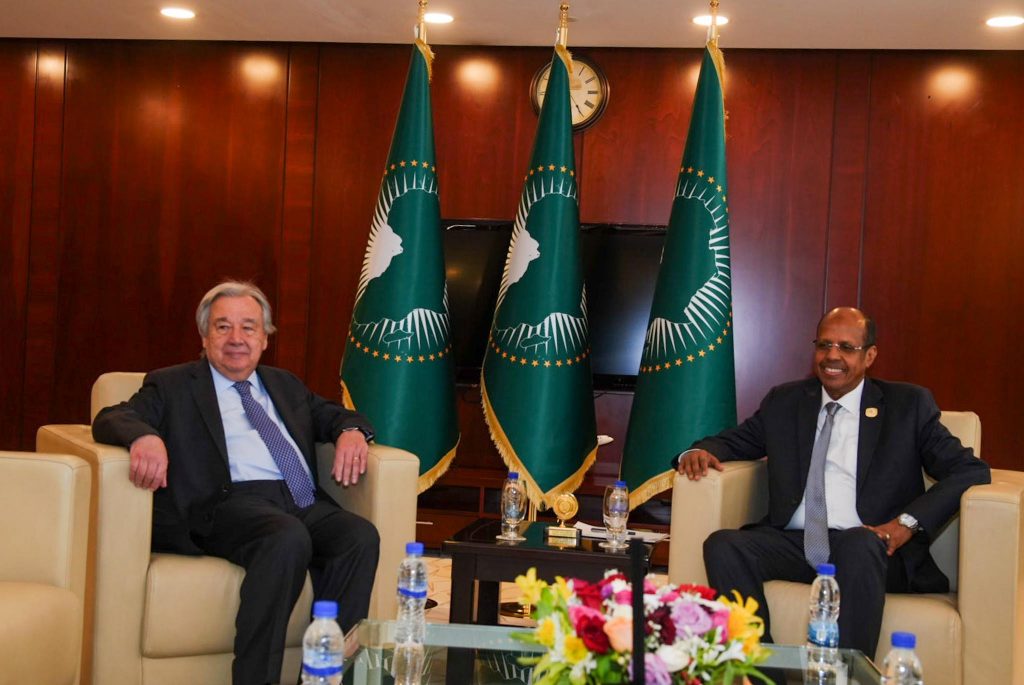 AUC Chairperson, UN Secretary-General reaffirm strategic partnership and call for Africa’s Security Council representation