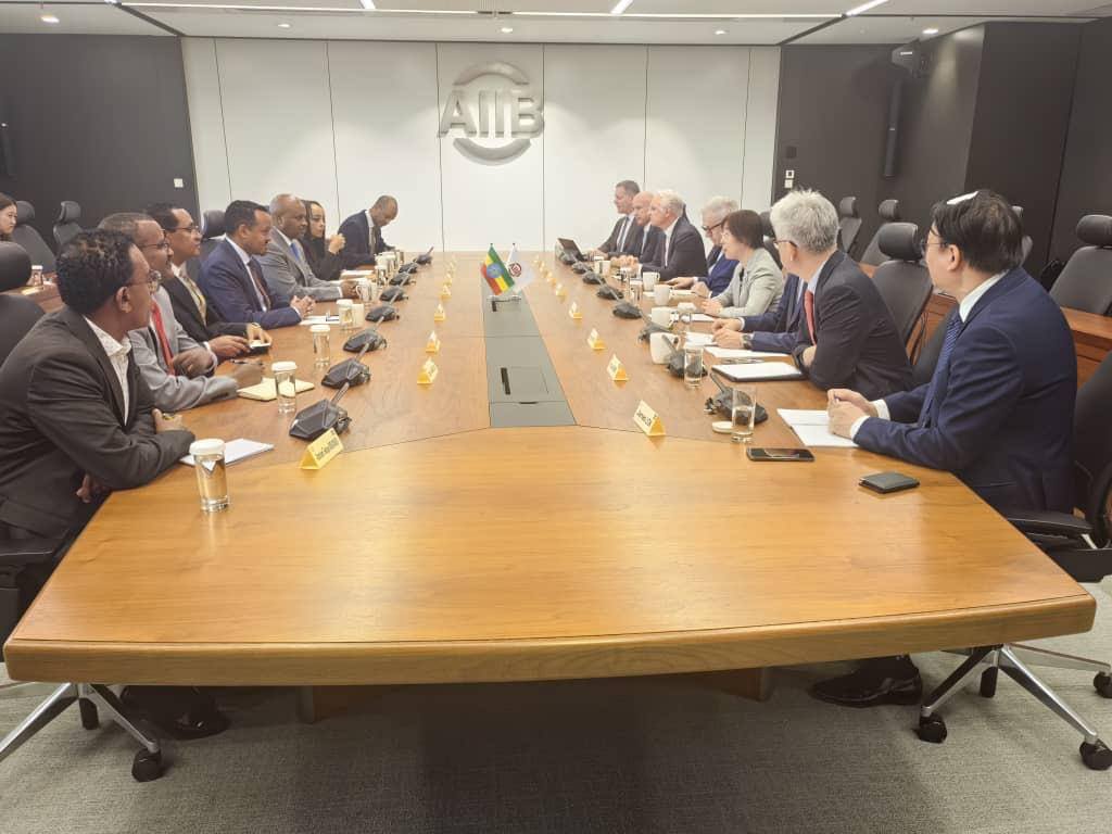 Ethiopia and AIIB discuss strategic support for Bishoftu Airport and broader infrastructure