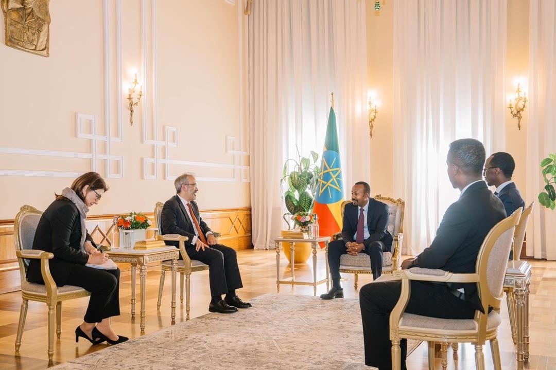 PM Abiy discusses bilateral ties with Portugal’s Minister of State and Foreign Affairs Paulo Rangel