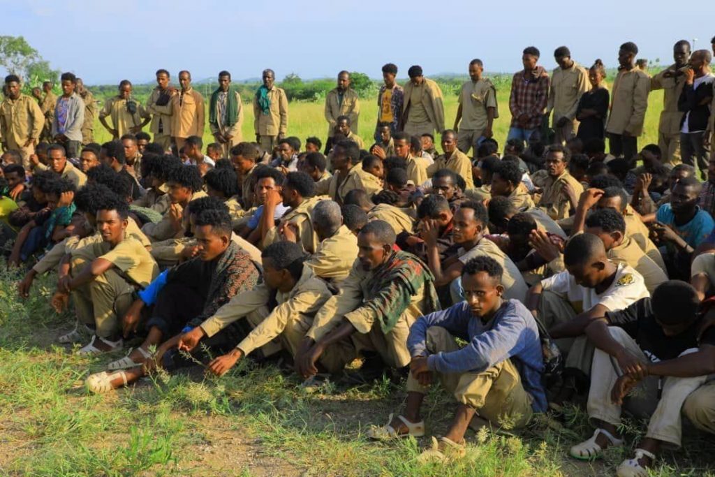 300 militants of the illegal TPLF group surrender to ENDF, hand over more than 280 weapons
