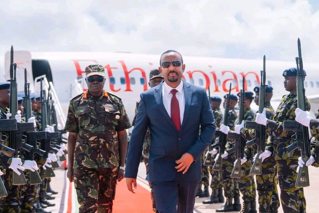 Prime Minister Abiy Ahmed Arrives in Kenya for Lamu Refinery Groundbreaking