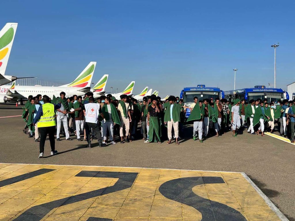 Ethiopia’s Citizen-Centered Diplomacy Brings 1,273 More Nationals Home from Saudi Arabia
