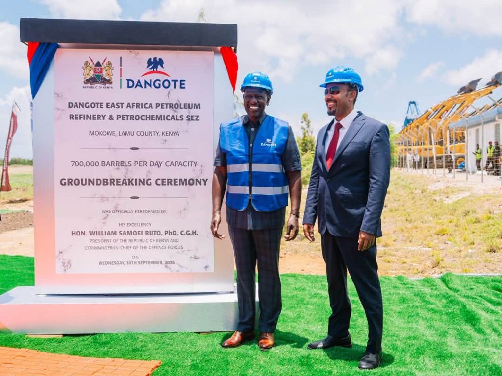 Prime Minister Abiy Joins President Ruto, Other African Leaders at Lamu Refinery Groundbreaking