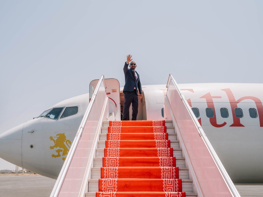 Prime Minister Abiy Ahmed Returns to Addis Ababa Following Groundbreaking of Ethiopia-Djibouti Petroleum Pipeline