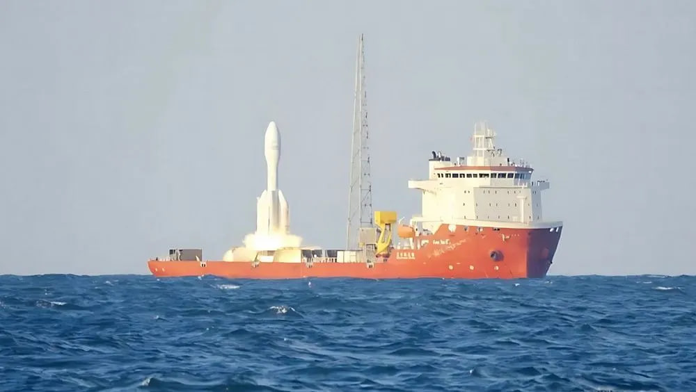 China Makes First Sea-Based Launch of Low-Earth-Orbit Internet Satellite Constellation